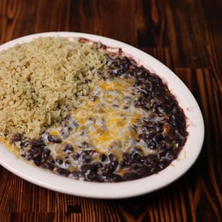 Spanish Rice & Refried Beans
