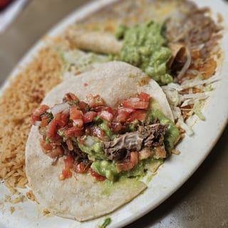 #9B-One Taquito & One Soft Taco