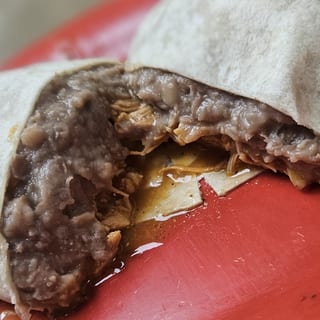 Meat & Bean Burrito